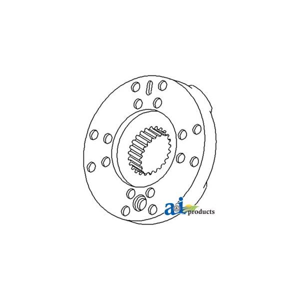 Brake Plate Assembly w/ Lining 2.8" x9.9" x8.8"